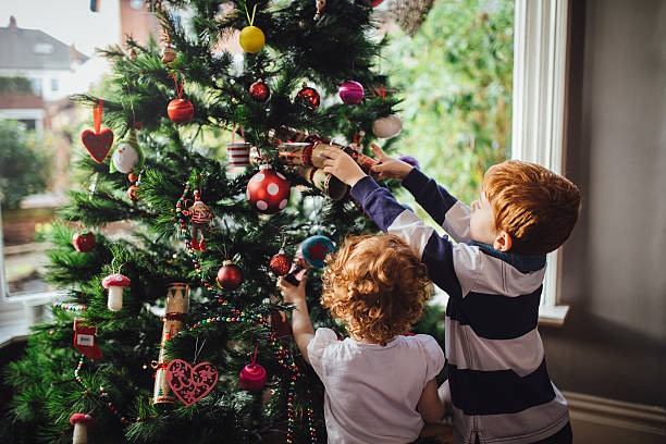 Is it cold or are you allergic to Christmas? Christmas tree image.