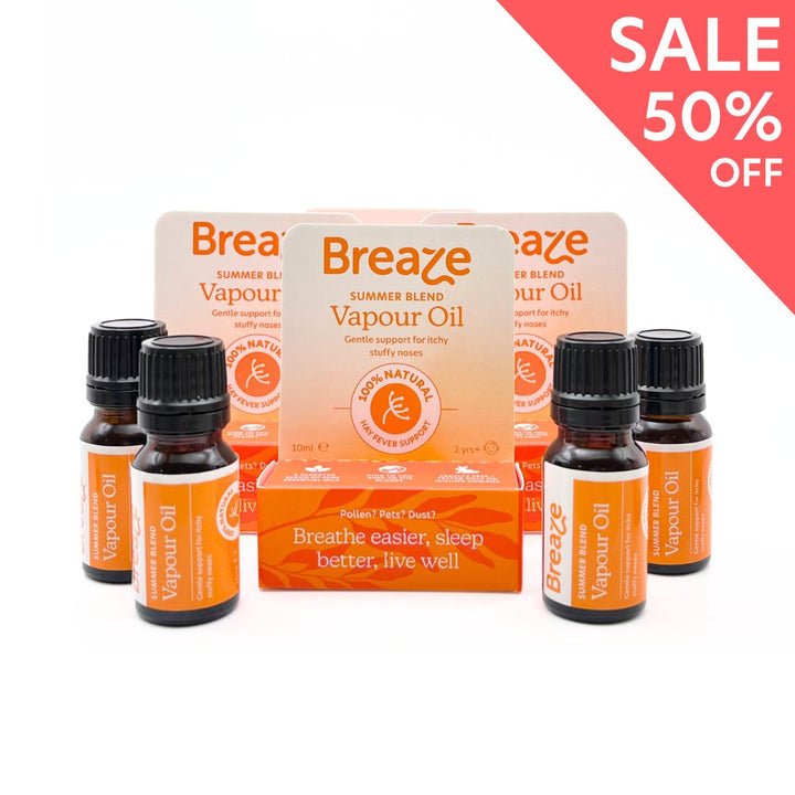 Hay Fever Support Vapour Oil - 4 for 3 Bundle