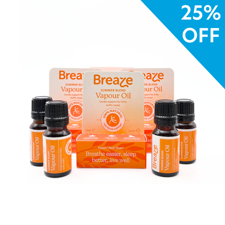 Hay Fever Support Vapour Oil - 4 for 3 Bundle